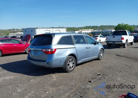 2012 Honda Odyssey Ex-L из США, поврежденный, VIN 5FNRL5H69CB061843